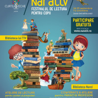 Din 24 septembrie, lectura devine aventura la Festivalul NARATIV!
